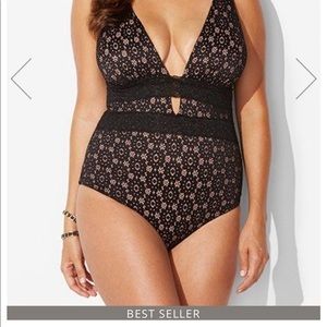 Swimsuits for All size 18 one piece swimsuit.